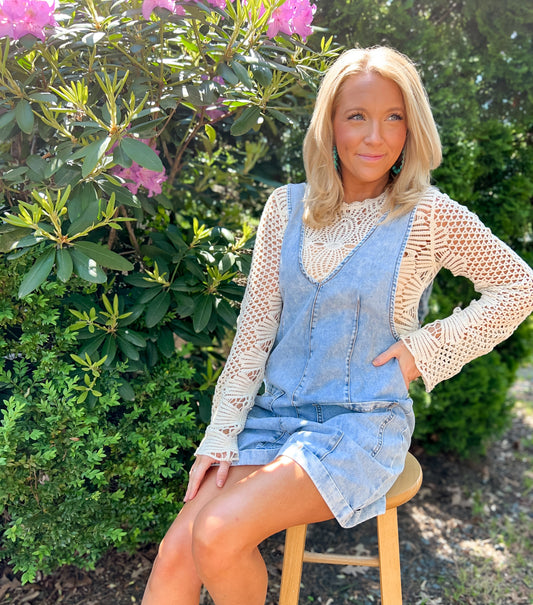 Dockside Denim Romper