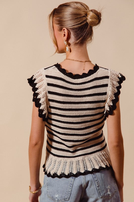 Seabreeze Crochet Top
