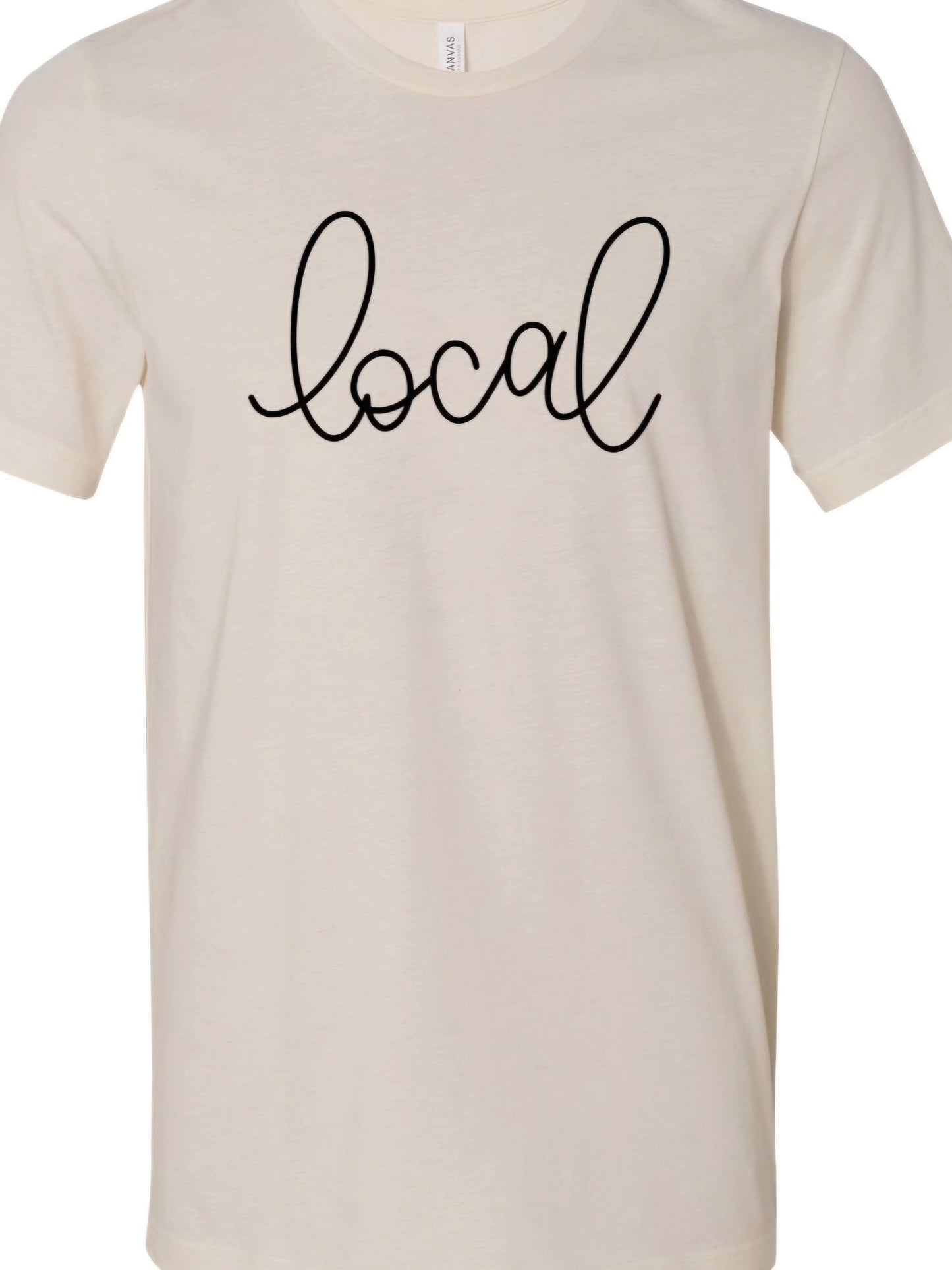 Local Graphic Softstyle Tee - Cream