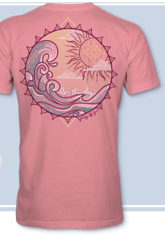 Seas The Day Shirt - Pink