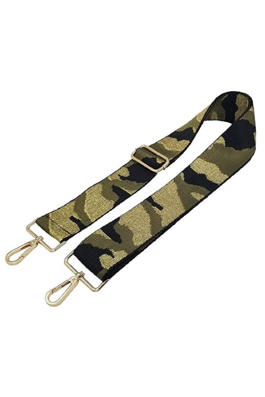 Camo Clip On Handbag Purse Shoulder Strap