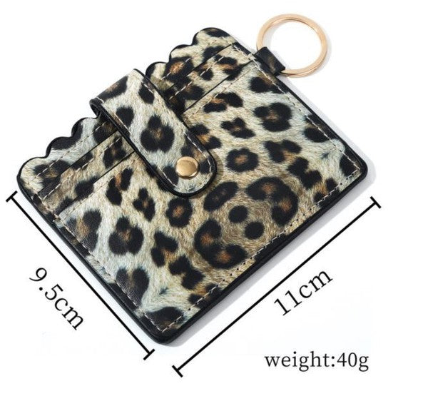 Wallet and ID holder - Snakeskin print