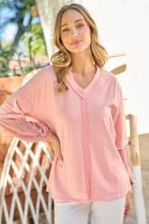 Long sleeve top - Pink