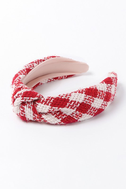 Birch & Louise Headband – Tweed Nature - Möbius Threads