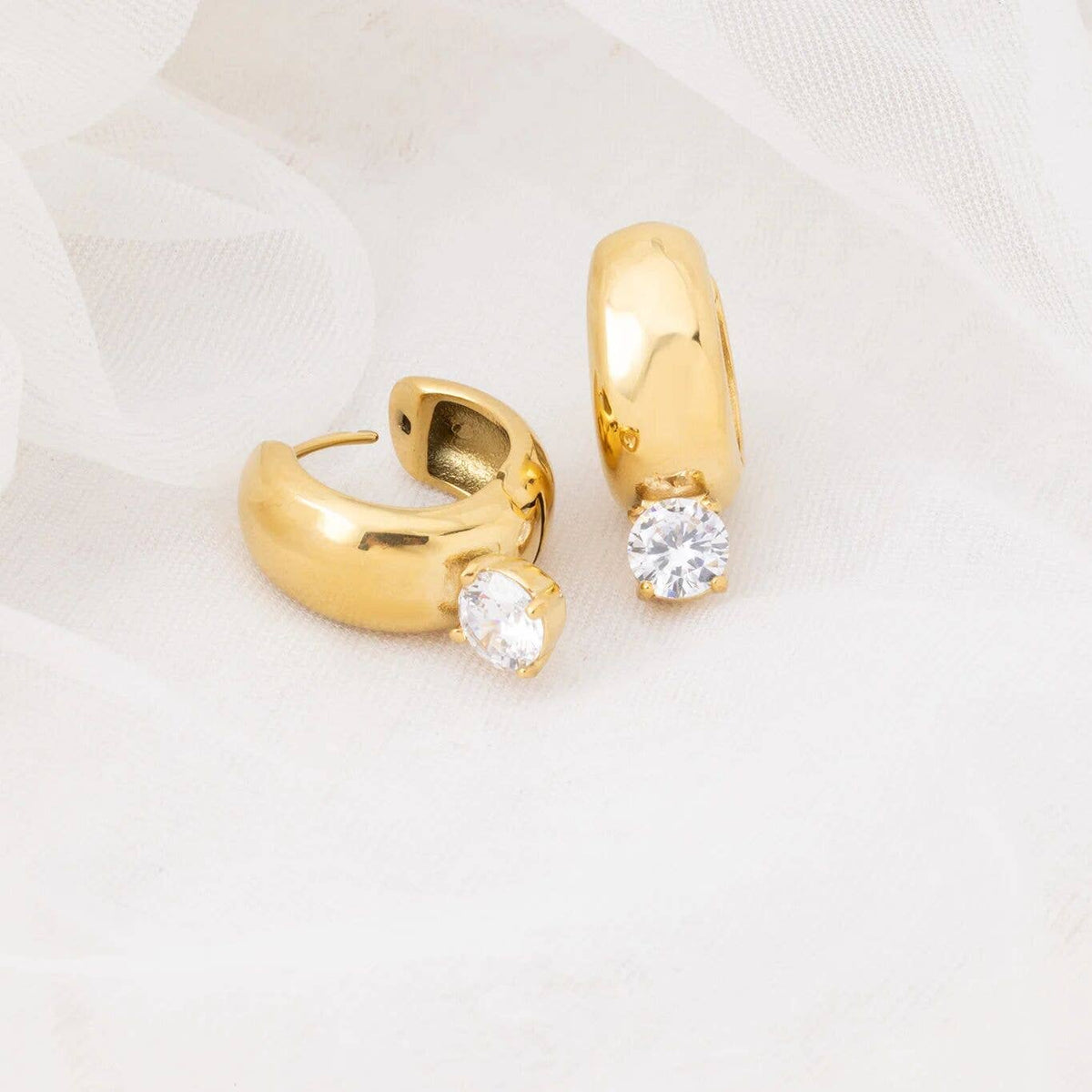 Chunky Stone Earring