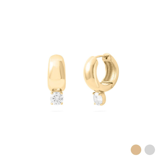 Chunky Stone Earring