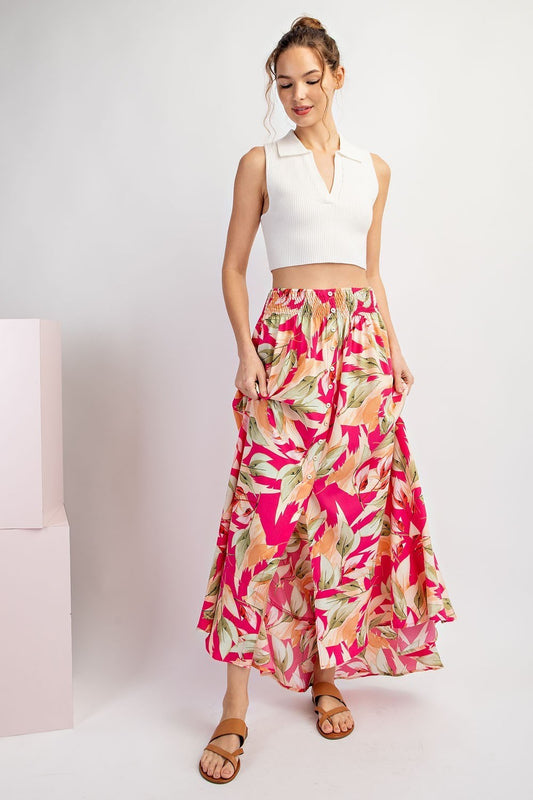 Tropical Breeze Maxi Skirt