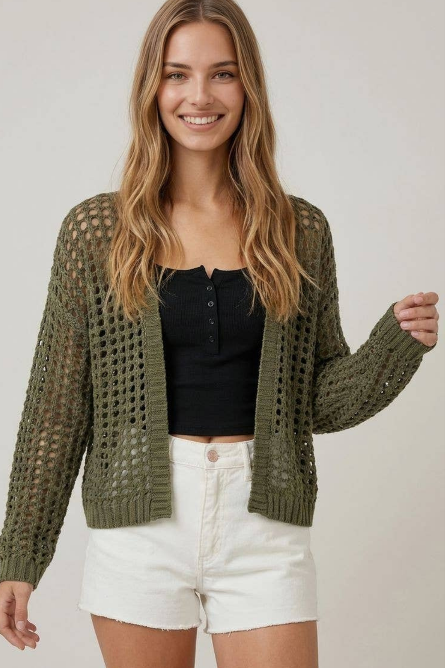 Olive Coast Cardigan