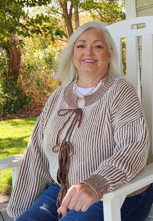 Sandy Shores Tie Cardigan